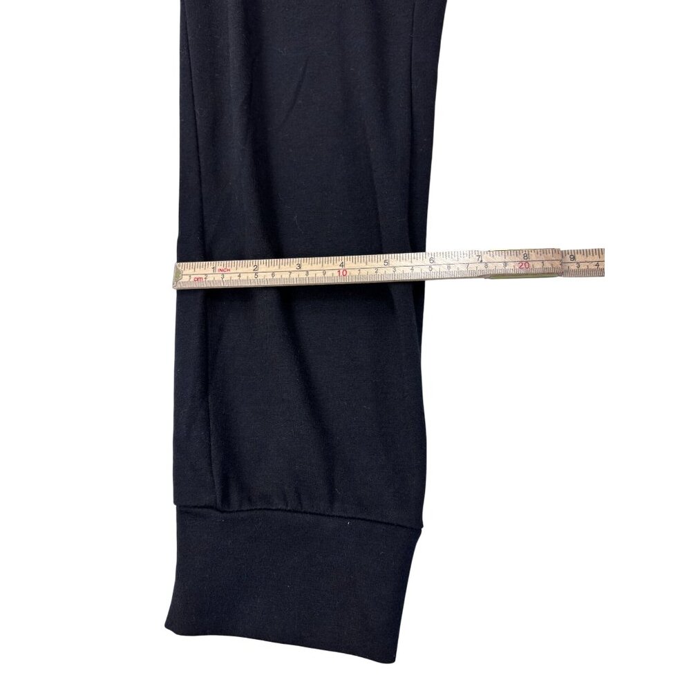 Style & Co Black Jogger Pants Size M Cotton Rayon Blend - Picture 7 of 9